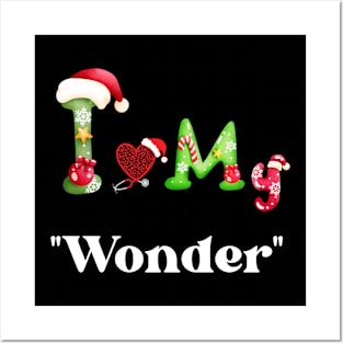 Xmas with "Wonder" Posters and Art